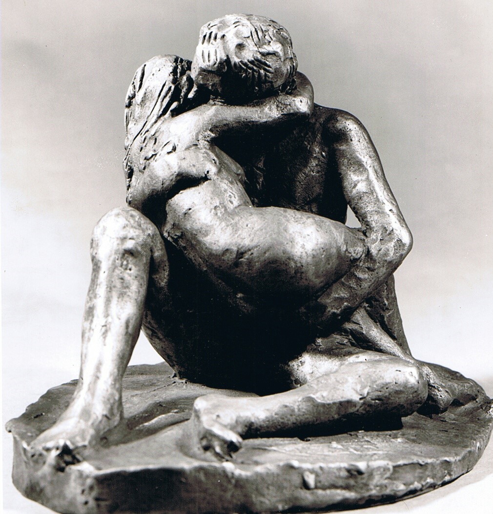 Bozzetto in bronzo eseguito da Klirò.