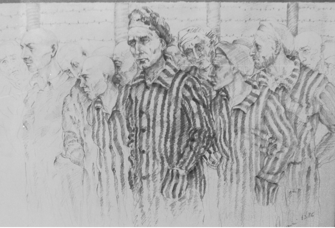 campo di concentramento klirò disegno drawing auswitz