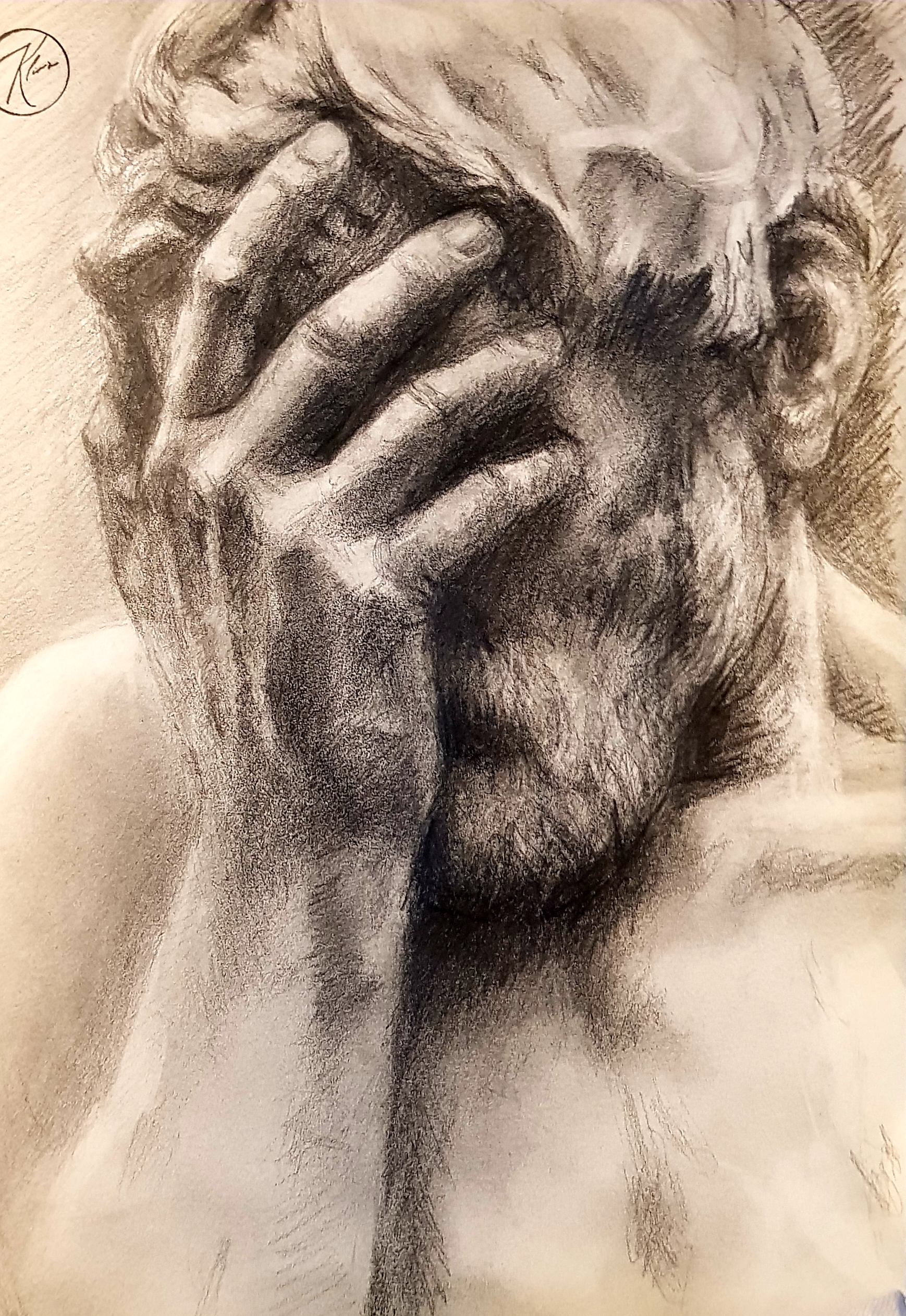 consapevolezza disegno matita grafite pencil drawing awarness klirò