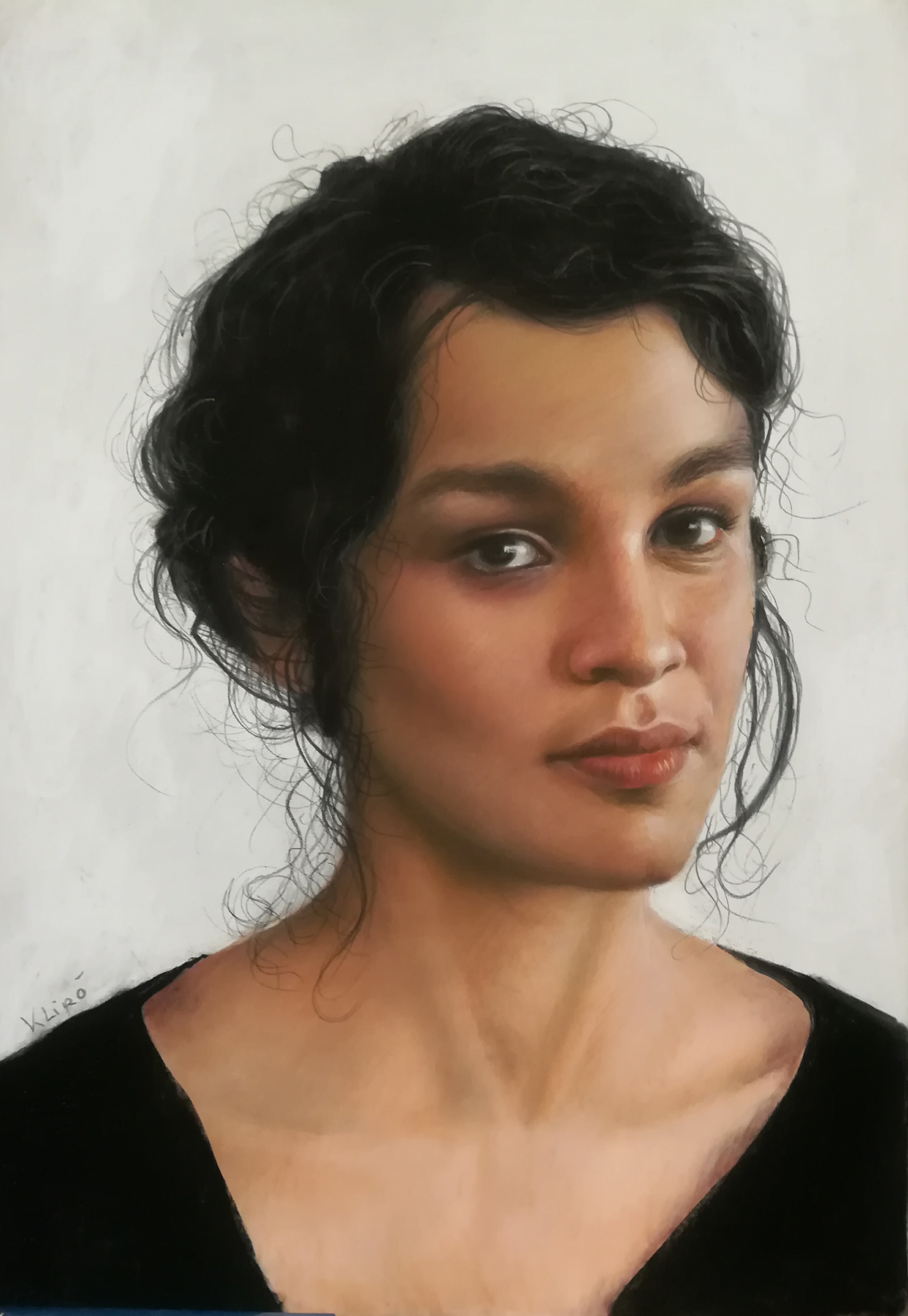 pastello esmeralda klirò arte pastel art
