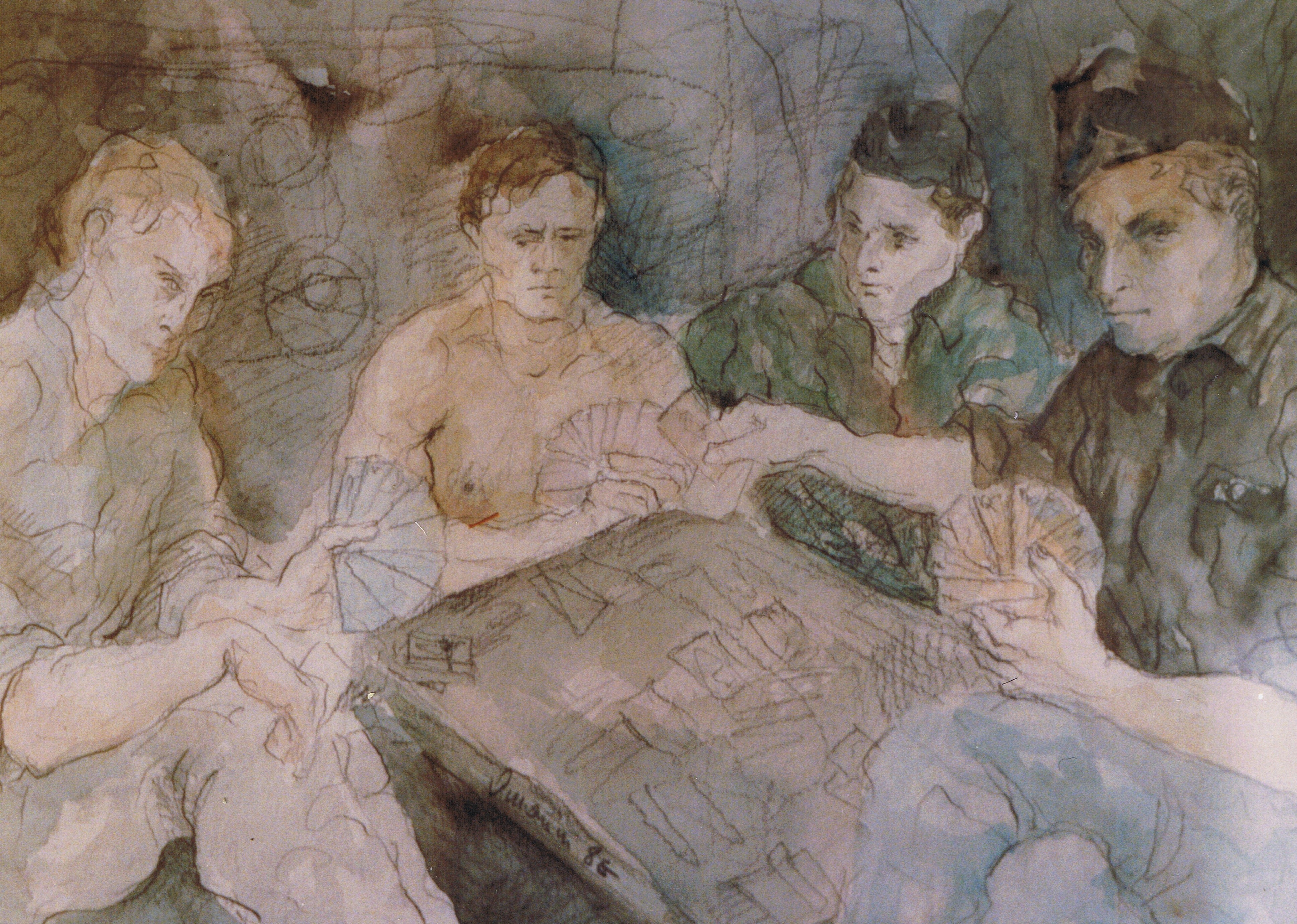 pausa di guerra klirò acquerello watercolor