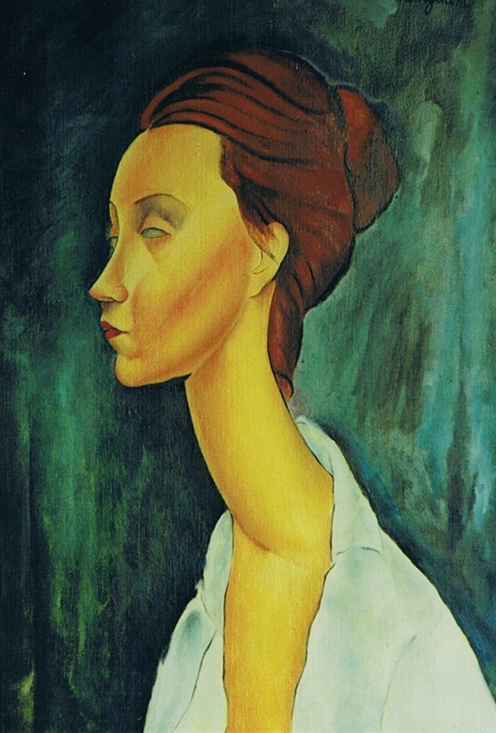 Omaggio a Ritratto di Lunia Czechowska Klirò Modigliani