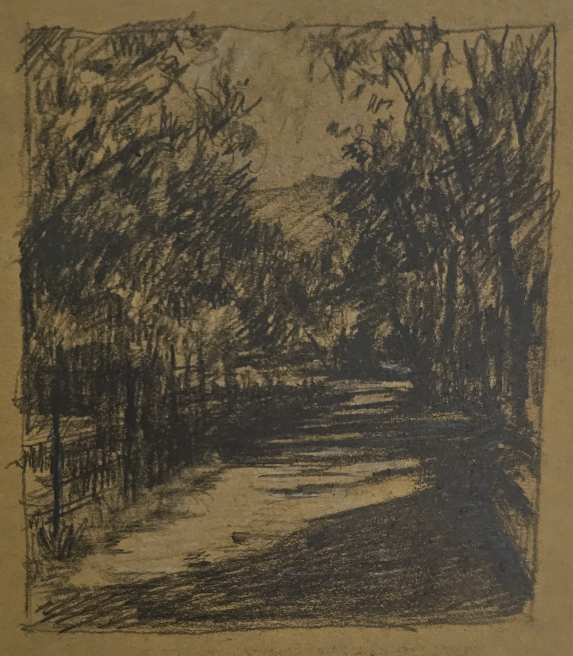 Thumbnail di paesaggio con alberi "Contrada Barili" di Klirò