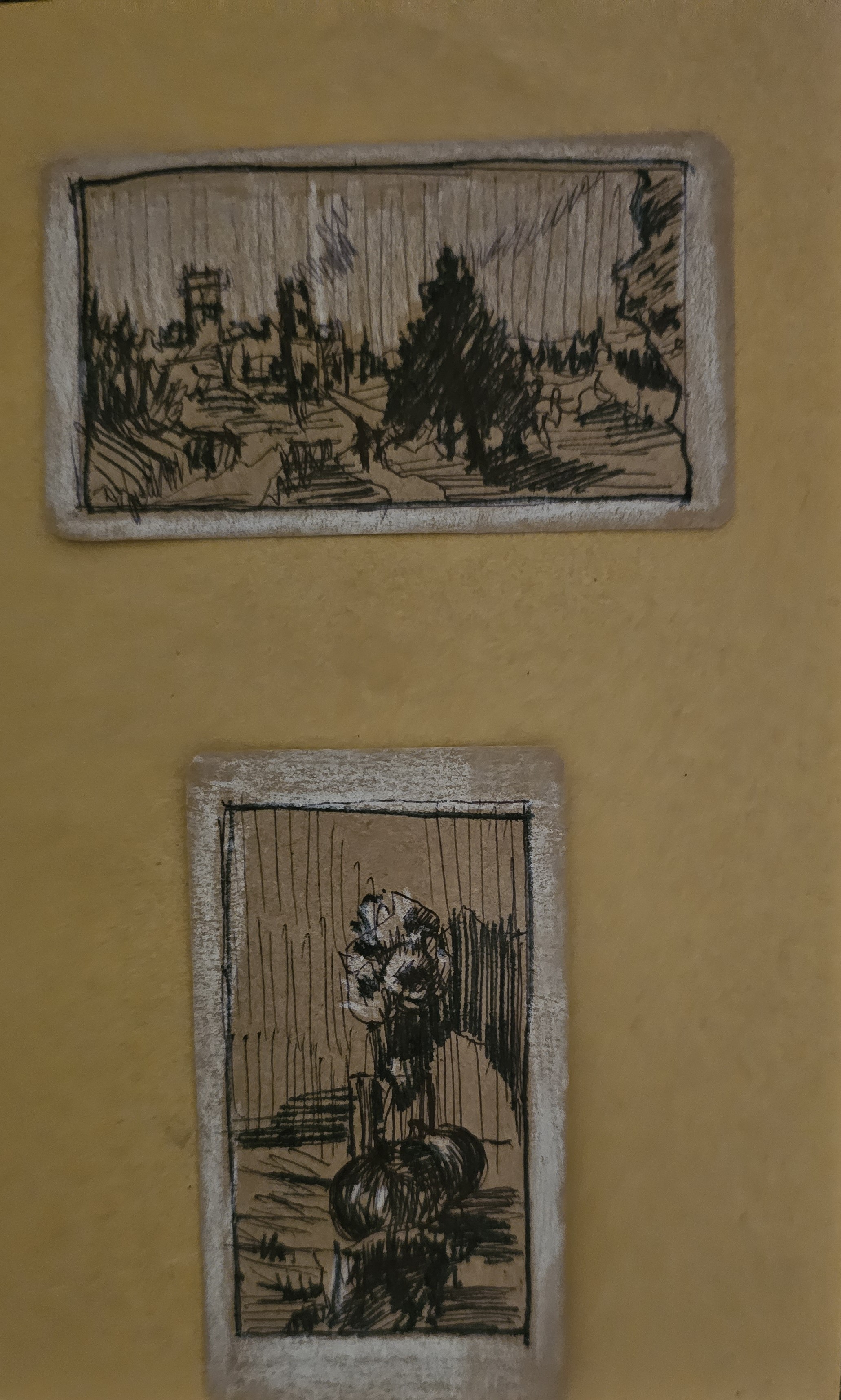 Thumbnails pastello e inchiostro di Klirò